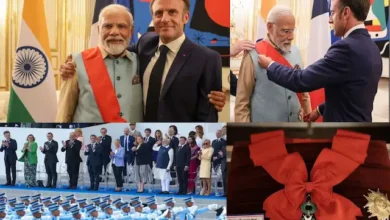 PM Modi-France-Visit-on-French-National-Day-bastille-day-parade-awarded-Frances-highest-civilian-award