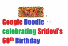Google-Doodle-celebrating-Sridevis-60th-Birthday