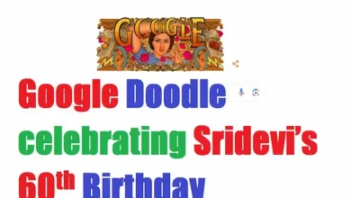 Google-Doodle-celebrating-Sridevis-60th-Birthday