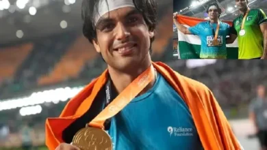 world-athletics-championship neeraj-chopra-wins-gold-medal in javelin-throw pakistan-arshad-nadeem-wins-silver