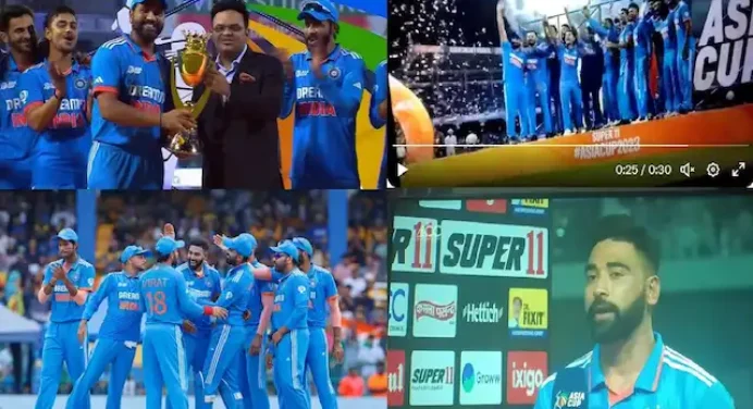 Highlights IND vs SL Asia Cup 2023 Final: 8वीं बार एशिया कप चैंपियन बना भारत,फाइनल में श्रीलंका को 10 विकेट से धोया