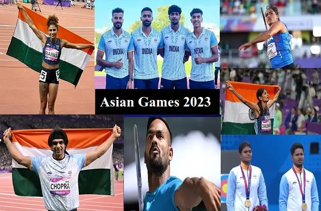 Highlights-Asian-Games-2023 india-18-gold-31-silver-32-bronze-total-81-medal