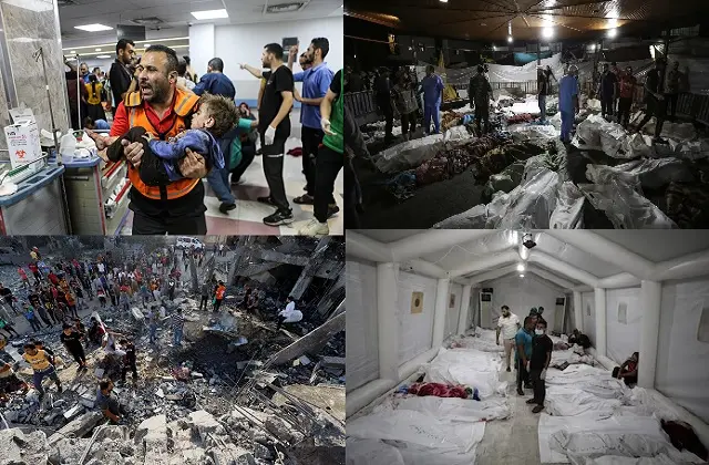 Live Israel Hamas War Day-12 Gaza Israel-Palestine Conflict US President Joe Biden Jordan, Live Israel Hamas War Day12-अस्पताल में मरे 500 मासूमों के मौत का जिम्मेदार कौन..?