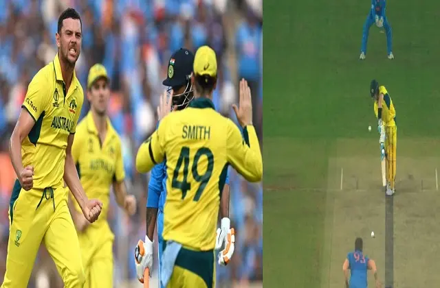 Live Score ICC WorldCup Final INDvsAUS India Score 240 Australia lost 3 wickets,