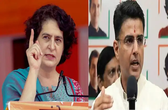 Priyanka-Gandhi-removed-from-the-post-of-UP in-charge-Sachin-Pilot-key-role-in-Chhattisgarh