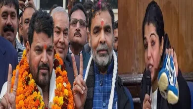 Wrestling-Federation-Of-India-Suspended-By-Governmeny Sports-Ministry-Sanjaysingh-Recently-Elected-New-Chief Brij-Bhushan-Singh