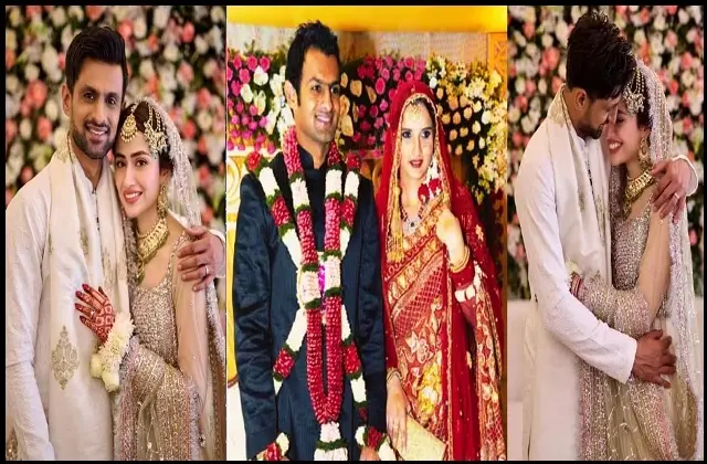 Sania Mirza Husband Pakistani-Cricketer-Shoaib-Malik-Married-To-Pakistani-Actress-Sana-Javed