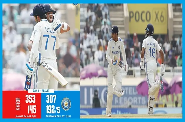 Highlights INDvsENG 4th Test India beat England by 5 wickets unassailable 3-1 lead in the series.