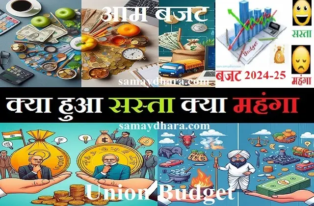 Budget 2024 kya Hua Sasta kya Mehnga  Union Budget 2024-25, Union Budget 2024-25 kya Hua Sasta kya Mehnga   (2)