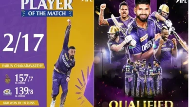 Highlights 60th Match KKRvsMI Kolkata Knight Riders won by 18 runs