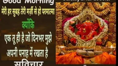 Friday-Thought-Status-GM-Motivational-Quotes, meri har subah teri marji se ho parmatma kyonki ek tu hi jo dinbhar mujhe apni panah me rakhta hai