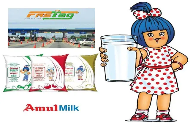 Increase-Road-Toll-Charges-5-Percent Amul-Milk 2-Rupees 