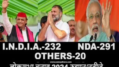 LokSabha Chunav 2024 Natije largest-Party-BJP-241 NDA-291 INDIA-232 OTHERS-20,