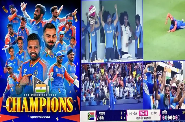 T20 WC Final INDvsSA India Win T20 WorldCup Beat South Africa 