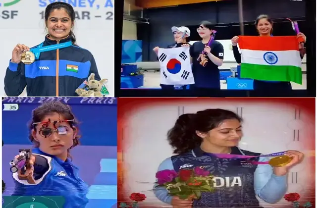 ParisOlympics2024 ManuBhakar Congratulation-India Bronze-Medal 