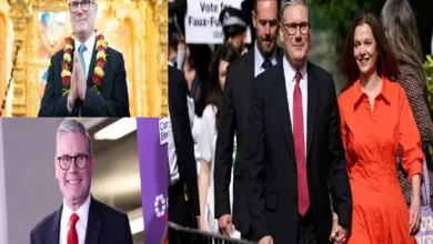 UK General Election Results 2024 labour-Party-Set-For-A-Landslide-Win Keir-Starmer Rishi-Sunak