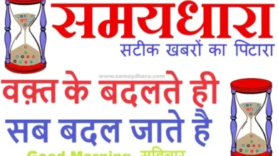 Sunday Thoughts Good Morning Inspirational Positive Quotes In Hindi, waqt ke badalte hi sab badal jate hai