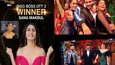 Bigg-Boss-OTT-3 Winner-Sana-Makbul-Wins-Trophy 25-Lakhs-Cash-Prize Naezy-First-Runner-Up