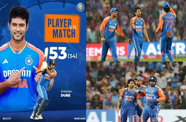 INDvsENG 4th T20i INDIA Beat ENGLAND by 15 Runs