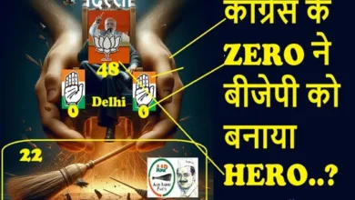 Editorial On Delhi Elections Congress Role In BJP Victory Was The Reason For AAP's Defeat,