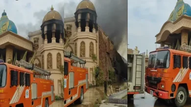 Breaking Massive Fire Breaks Out At Kingdom of Dreams Gurgaon,