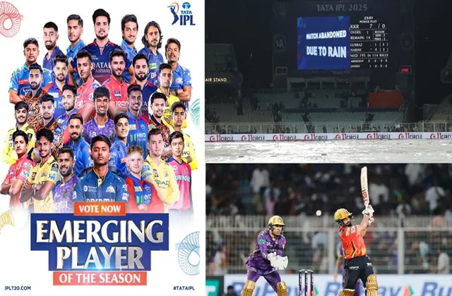 Highlights-44th-Match PBKSvsKKR Match-Draw Due-to-Rain