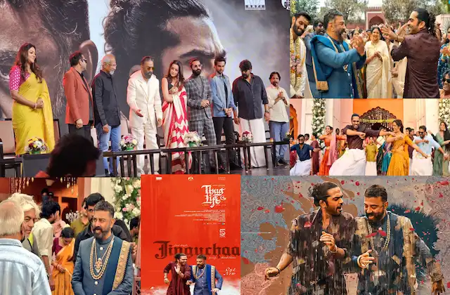Kamal Haasan-Mani Ratnam reunited in Thug Life 'Jinguchaa' wedding number release