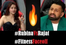 Rubina Vs Rajat Fitness Fight viral video from Battleground