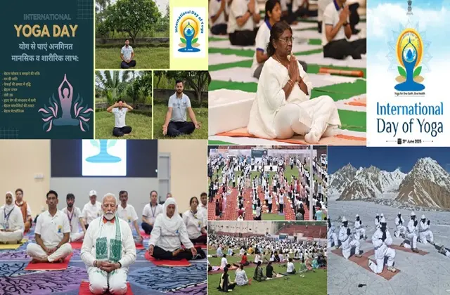 International Yoga-Day-2025-Photo-Highlights One-Earth-One-Health-Theme Pm-Modi Baba Ramdev┬а