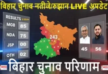 Bihar Election Result 2025 Live Updates JDU-RJD MAHAGATHBANDHAN-NDA BJP-CONGRESS-JSP, बिहार चुनाव नतीजे LIVE अपडेट: महागठबंधन आगे, एनडीए की मुश्किलें बढ़ीं, RJD सबसे बड़ी पार्टी
