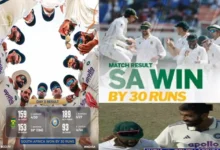 Kolkata Test INDvsRSA South Africa Beat India  By 30 Runs 