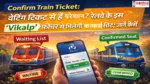  Confirm Train Ticket Trick, : वेटिंग टिकट से हैं परेशान? रेलवे के इस 'Vikalp' फीचर से मिलेगी कन्फर्म सीट; जानें कैसे