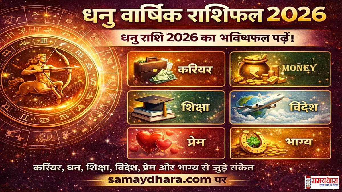 Dhanu Varshik Rashifal 2026