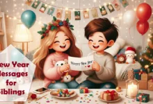 New Year Messages for Siblings