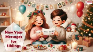 New Year Messages for Siblings