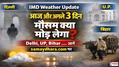 Bharat Aaj Ka Mausam IMD 72 Hours Forecast