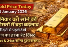 Live Gold Price Today 3 January 2026