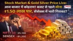 Stock Market Gold Silver Price Live