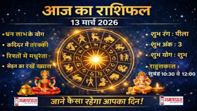 Aaj Ka Rashifal 13 March 2026