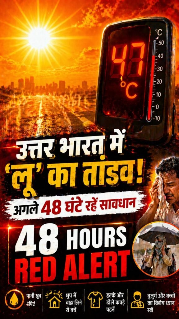 North India Heat Wave 2026 IMD Alert