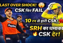 SRH vs CSK highlights image showing last over shock as Sunrisers Hyderabad beat Chennai Super Kings by 10 runs IPL 2026