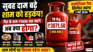 Commercial Gas Cylinder Price Hike May 2026 India LPG cylinder price increase impact