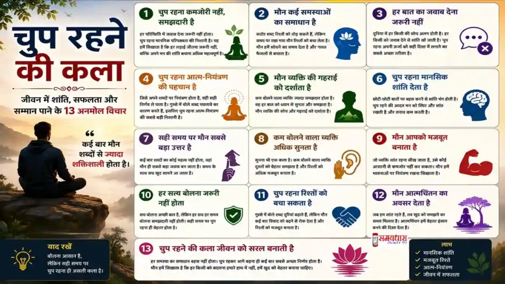 Friday Thoughts Chup Rehne Ki Kala