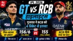 GT vs RCB IPL2026 Match Highlights Gujarat Titans vs RCB cricket match result
