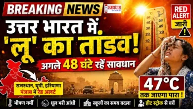 Heat Wave Alert North India 2026 Delhi NCR temperature 47 degree weather warning