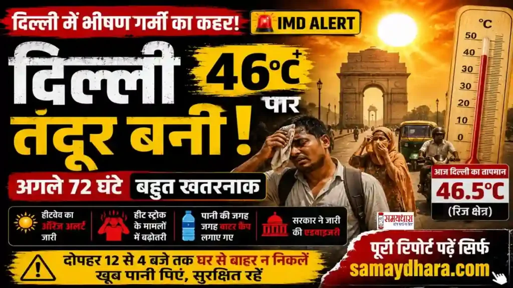 North India Heat Wave 2026 Delhi IMD Alert