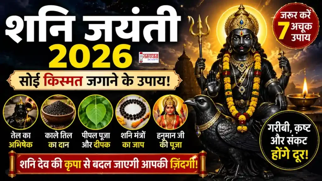 Shani Jayanti 2026 उपाय और पूजा विधि