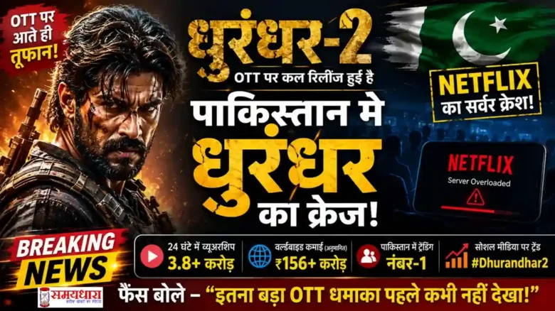 Netflix पर रिलीज हुई Dhurandhar 2 के बाद Pakistan और India में बढ़ा भारी ट्रैफिक