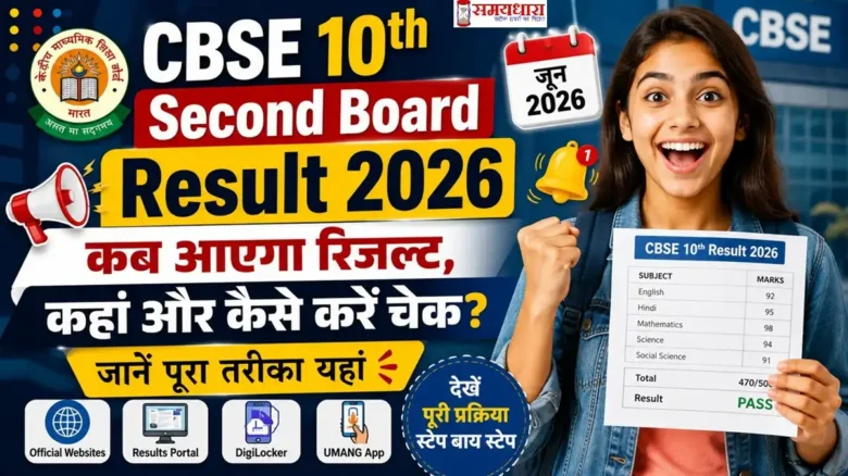 CBSE 10th Second Board Result 2026: कब आएगा रिजल्ट, कहां और कैसे करें चेक? जानें पूरा तरीका यहां