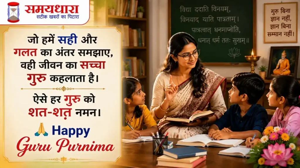 Happy Guru Purnima 2026 Quotes Wishes Hindi